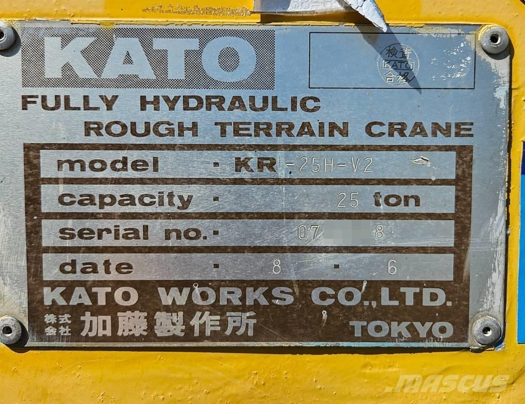Kato KR 25 H V-2 Kraner til hårdt terræn