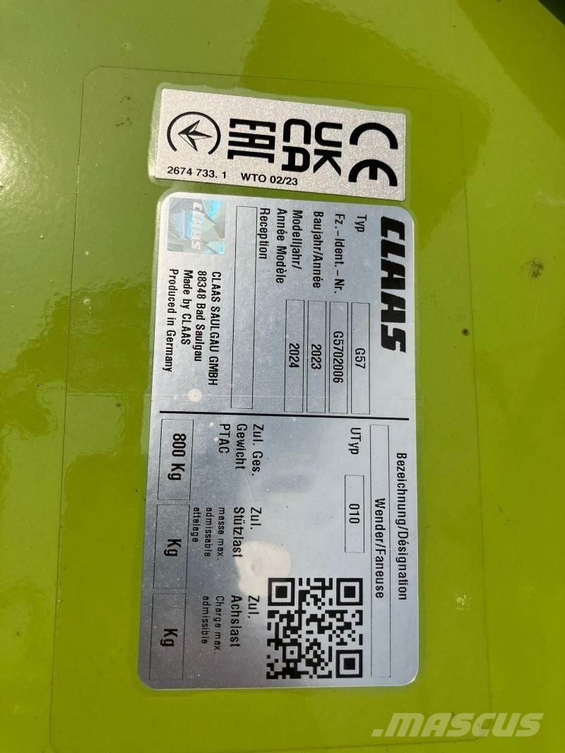 CLAAS Volto 65 River og høvendere