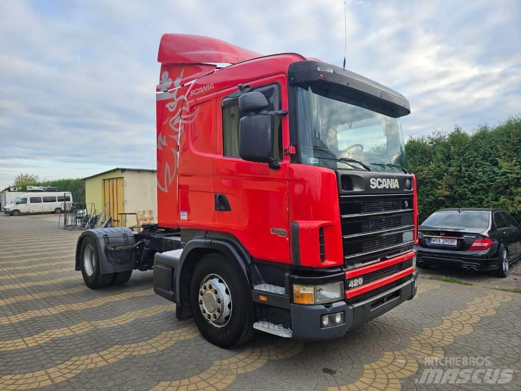 Scania 124 L 420 Trækkere