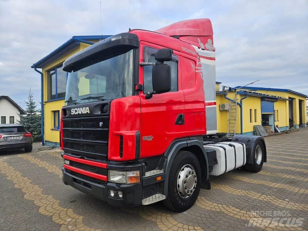 Scania 124 L 420 Trækkere