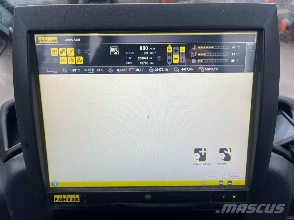 Ponsse Ergo 8W Skovningsmaskiner