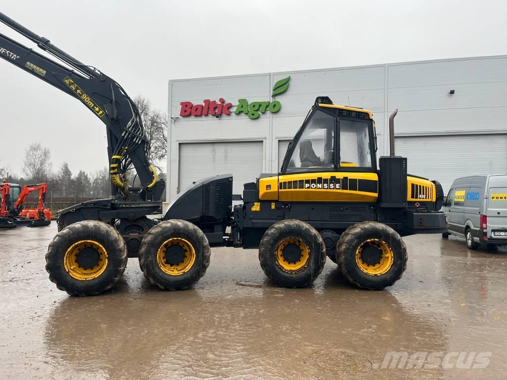 Ponsse Ergo 8W Skovningsmaskiner