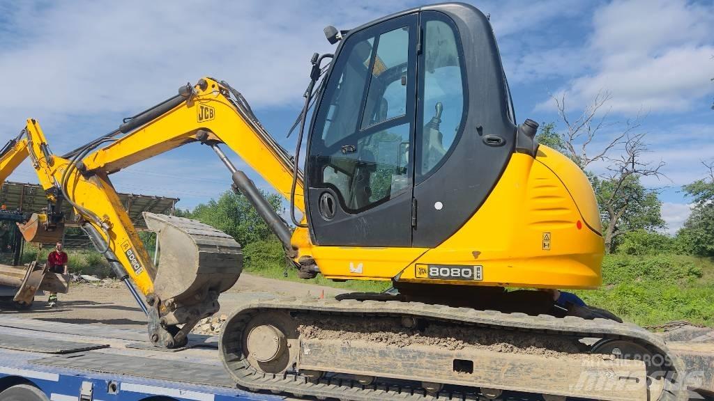 JCB 8080 Midi-gravemaskiner 7t - 12t
