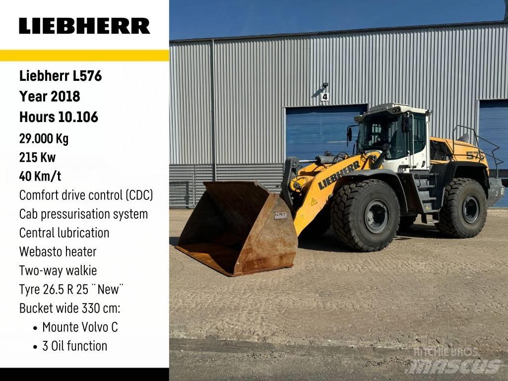 Liebherr L 576 Læssemaskiner på hjul
