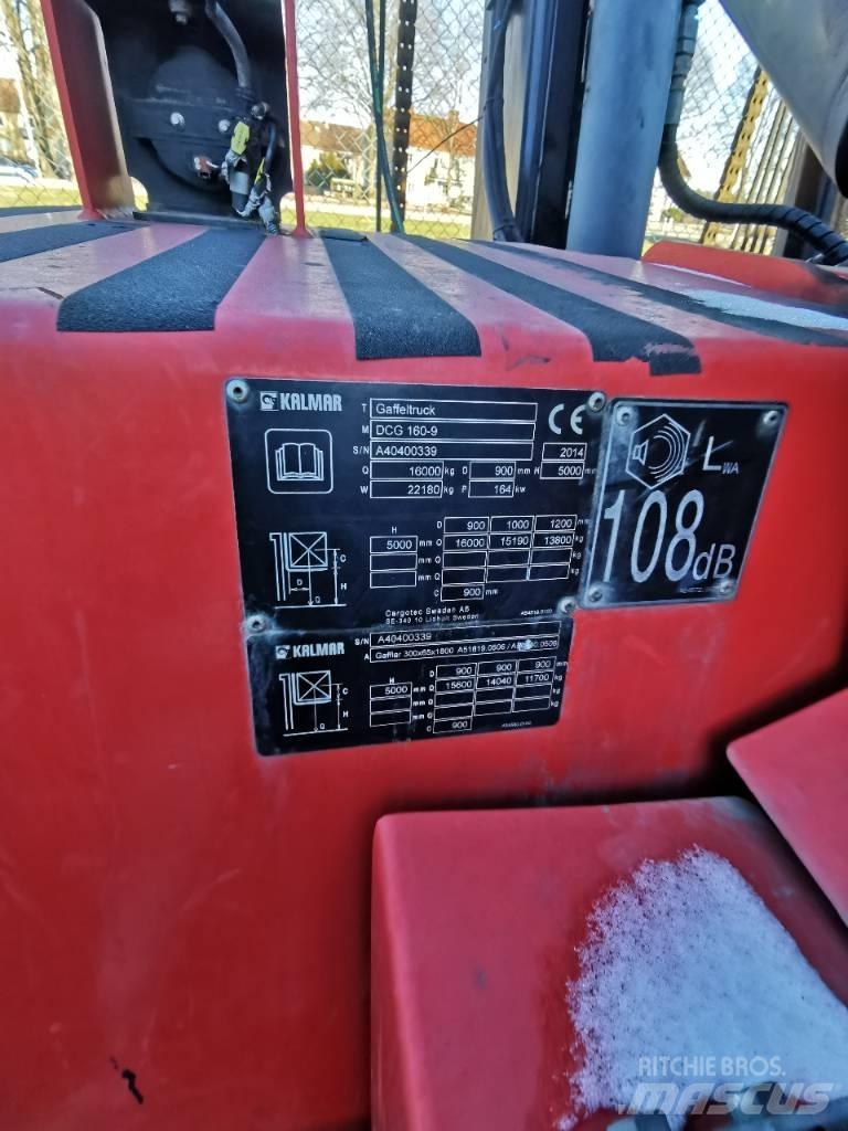 Kalmar DCG160-9 Diesel gaffeltrucks