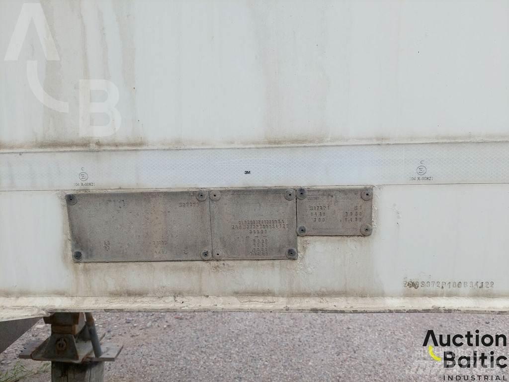 Mistrall S372P1 Semi-trailer med Gardinsider