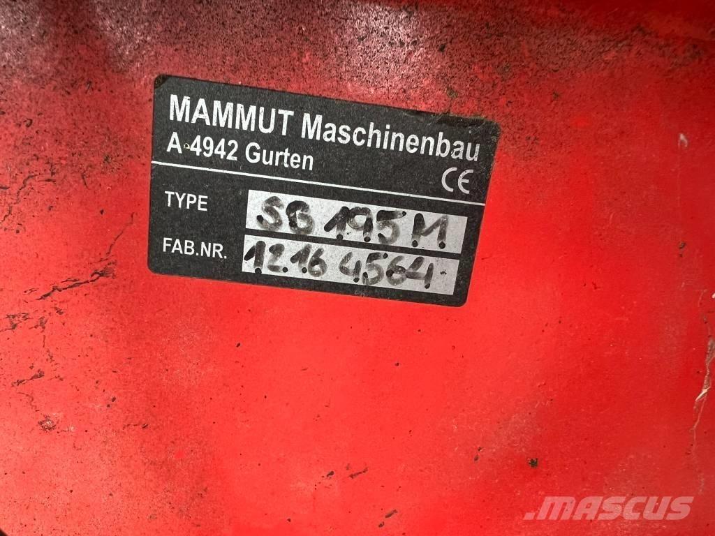 Mammut SB195M Udstyr til aflæsning i silo
