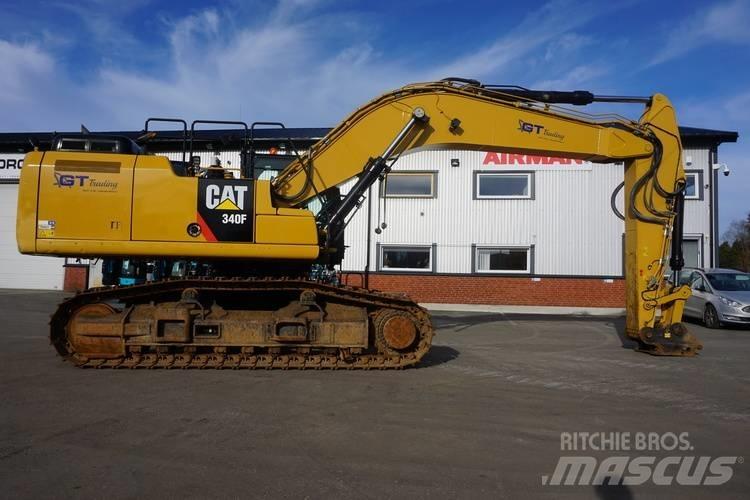 CAT 340F Gravemaskiner på larvebånd