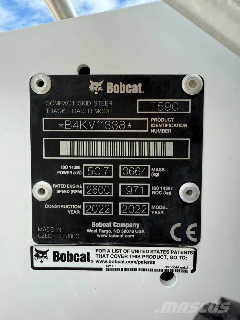 Bobcat T 590 Minilæsser - knækstyret