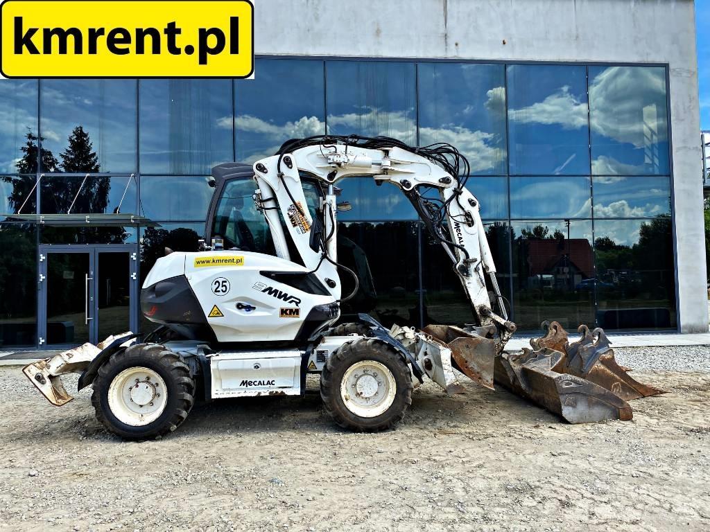 Mecalac 9 MWR Gravemaskiner på hjul