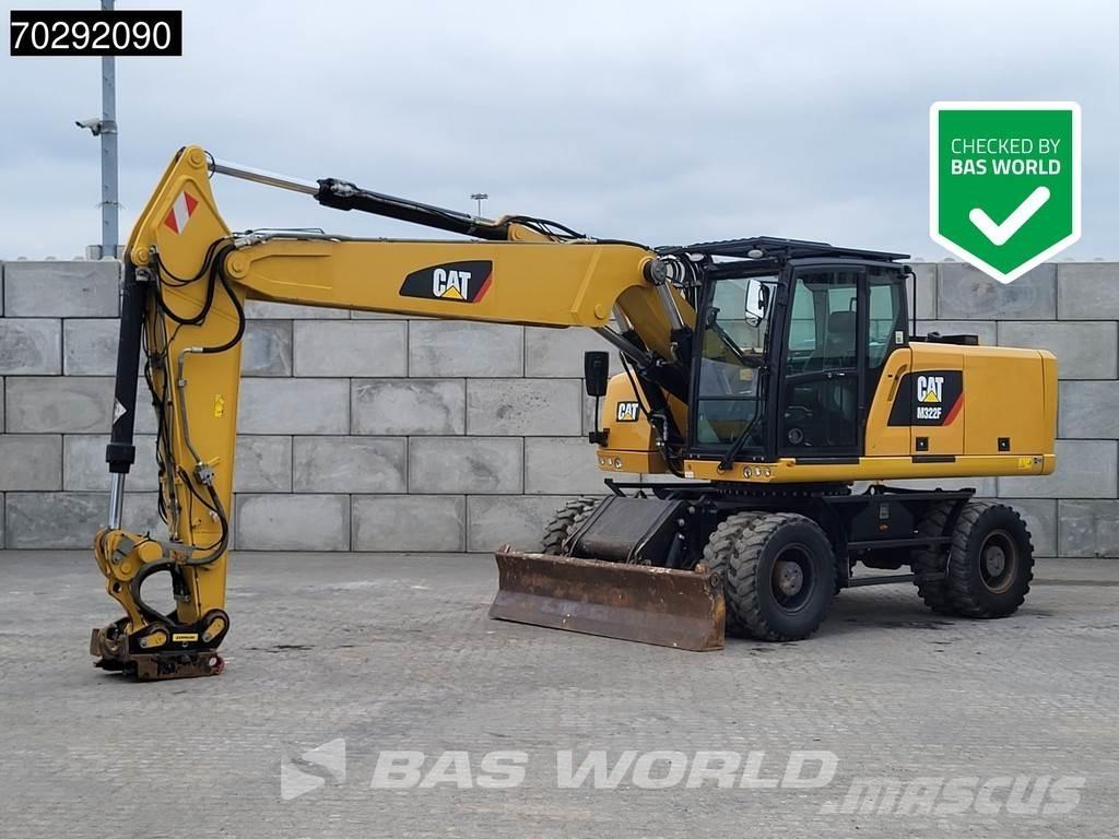 CAT M322 F Gravemaskiner på hjul