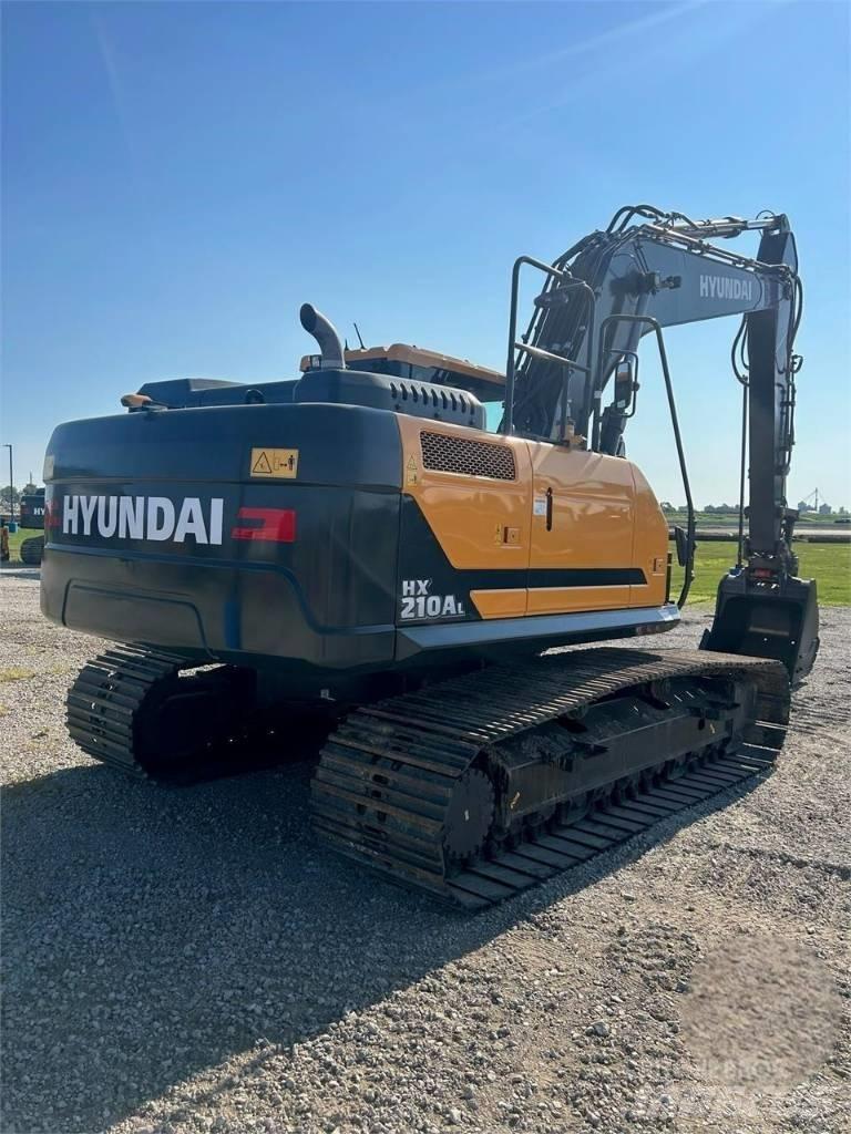 Hyundai HX210 Gravemaskiner på larvebånd