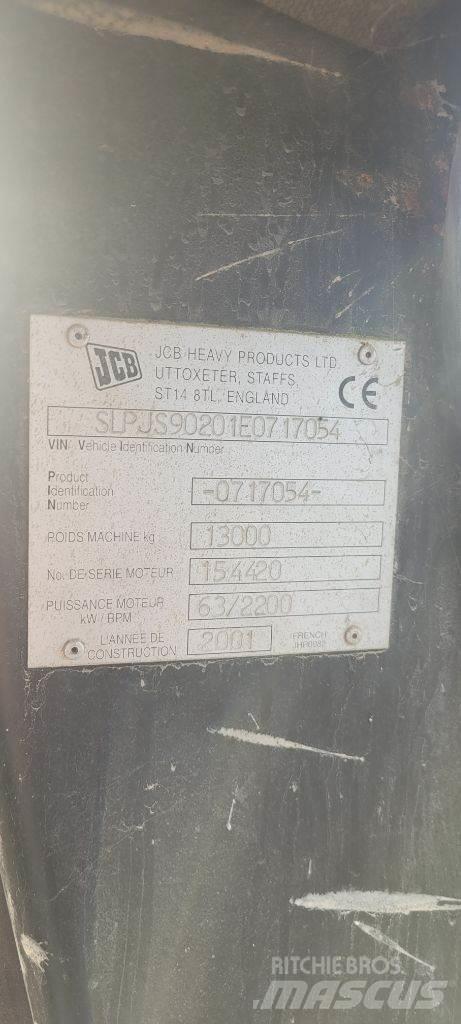 JCB JS 130 W Gravemaskiner på hjul