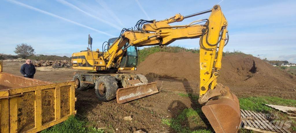 JCB JS 130 W Gravemaskiner på hjul