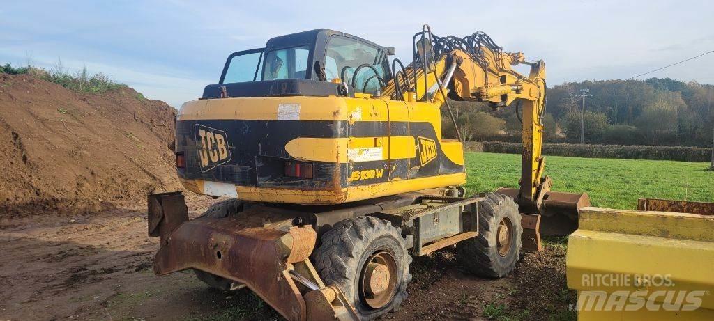 JCB JS 130 W Gravemaskiner på hjul