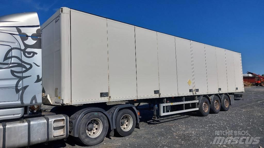 Ekeri T3-A Semi-trailer med fast kasse