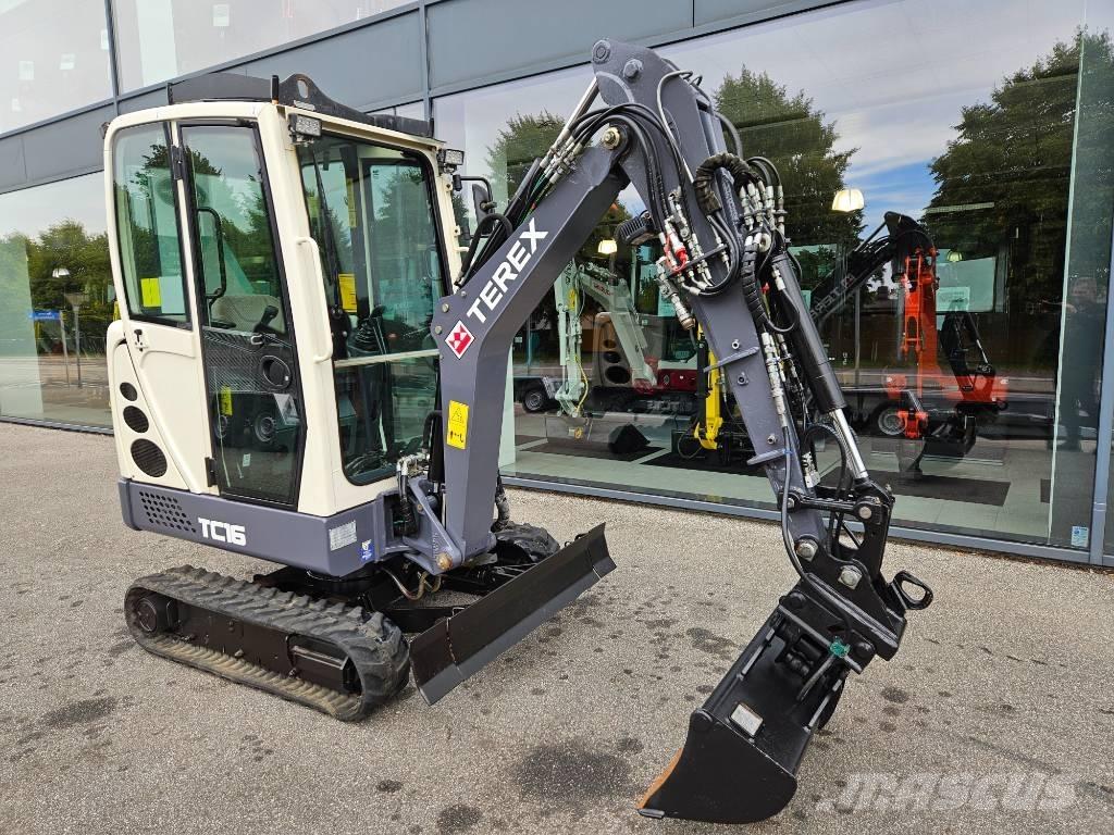 Terex TC 16 Minigravemaskiner