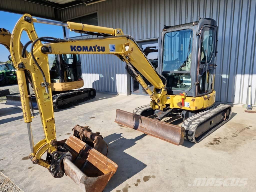 Komatsu PC 35 MR Minigravemaskiner