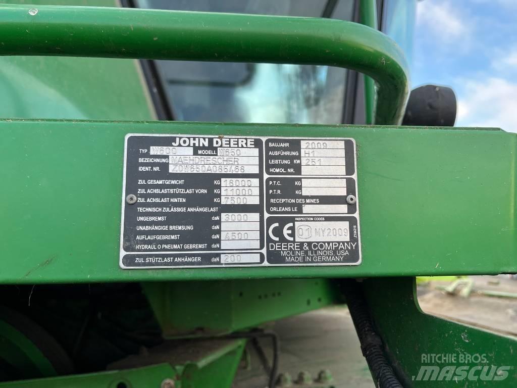 John Deere W 650 i Mejetærskere