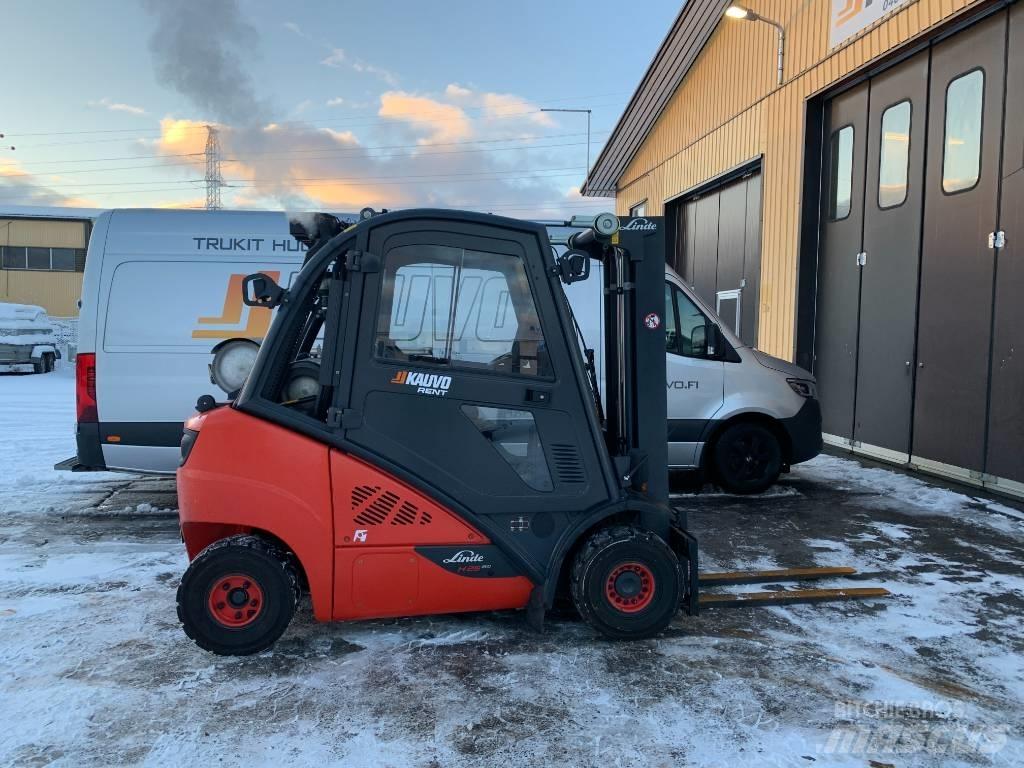 Linde H25T-02 LPG gaffeltrucks