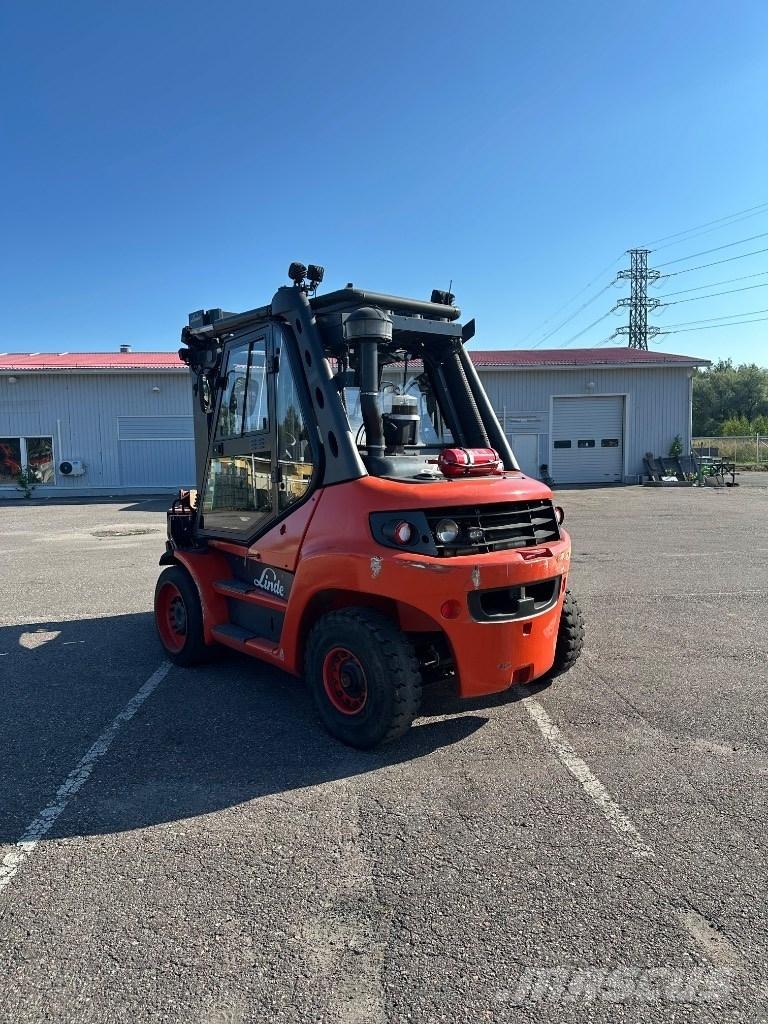 Linde H70D Diesel gaffeltrucks