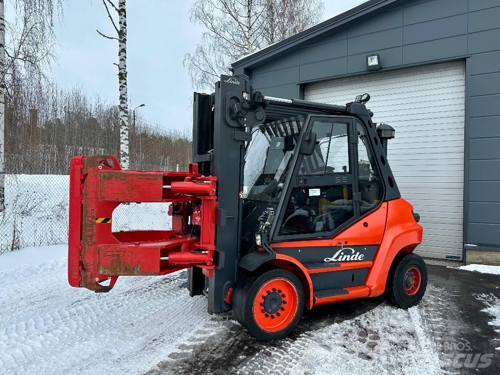 Linde H70D Diesel gaffeltrucks