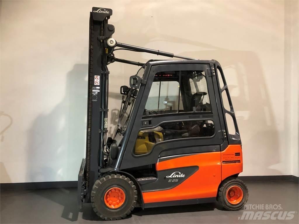 Linde E25-01 El gaffeltrucks