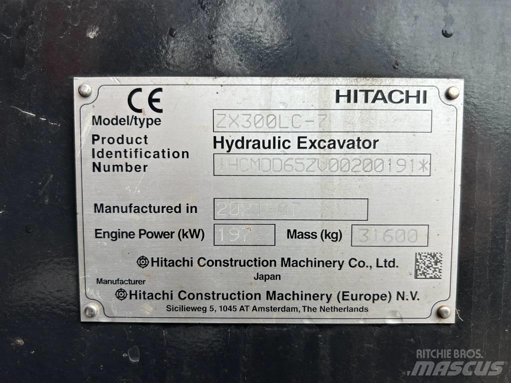 Hitachi ZX300LC-7 Gravemaskiner på larvebånd