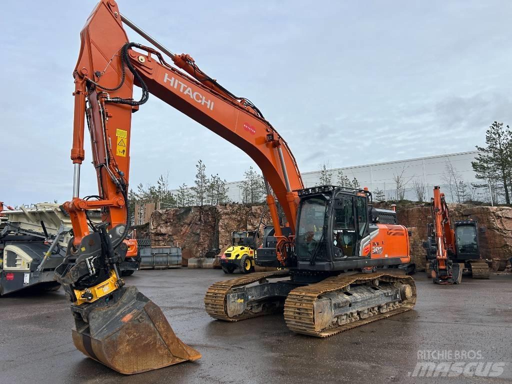 Hitachi ZX300LC-7 Gravemaskiner på larvebånd