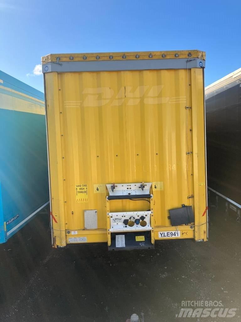 Krone MEGA CURTAIN Semi-trailer med Gardinsider