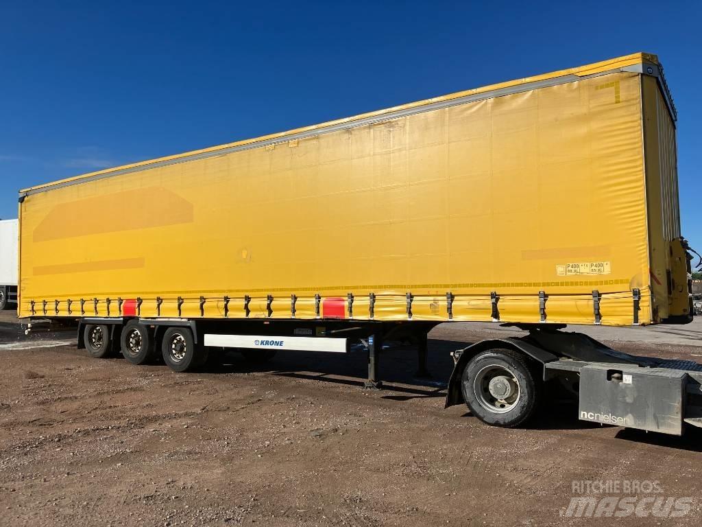 Krone MEGA CURTAIN Semi-trailer med Gardinsider
