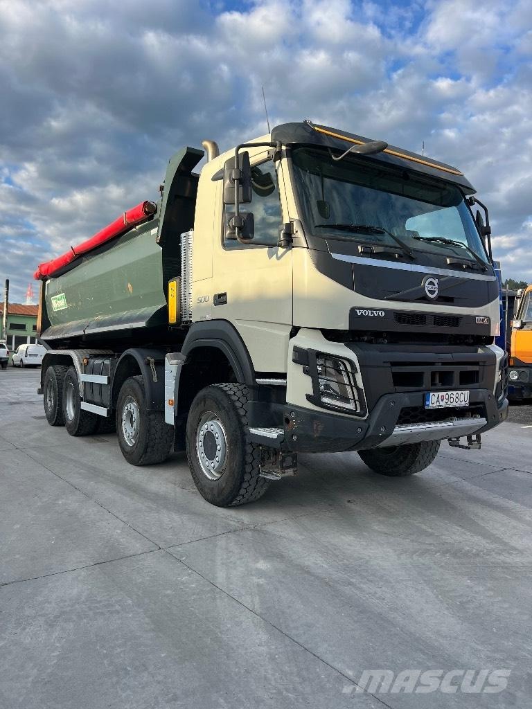 Volvo FMX 500 Lastbiler med tip