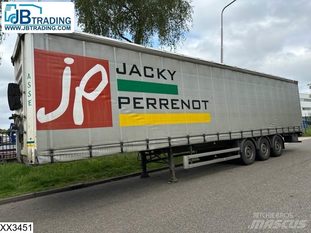 Fruehauf Tautliner Semi-trailer med Gardinsider