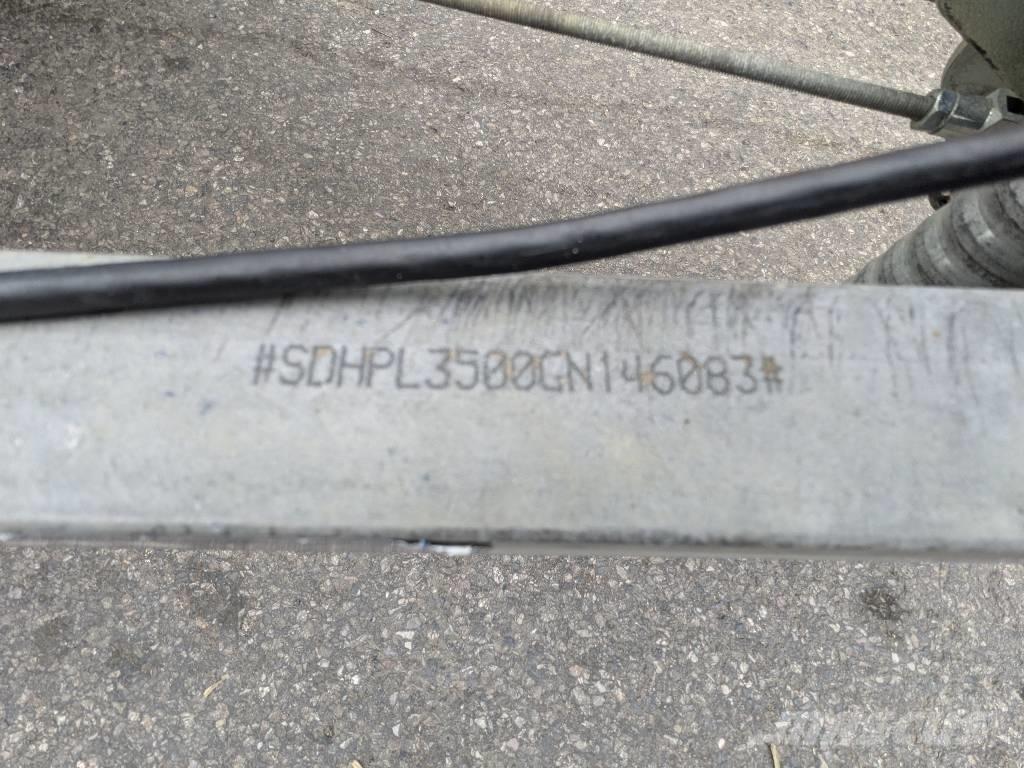 Indespension Alumax Anhænger med lad/Flatbed