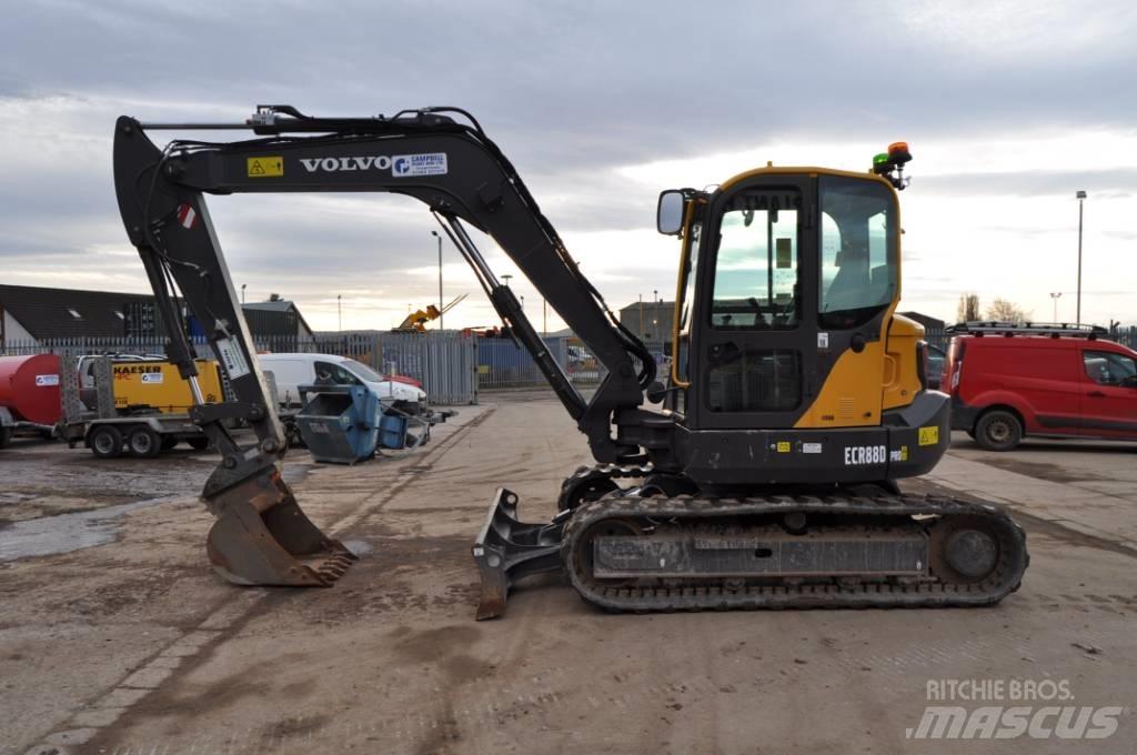 Volvo ECR 88 D Midi-gravemaskiner 7t - 12t