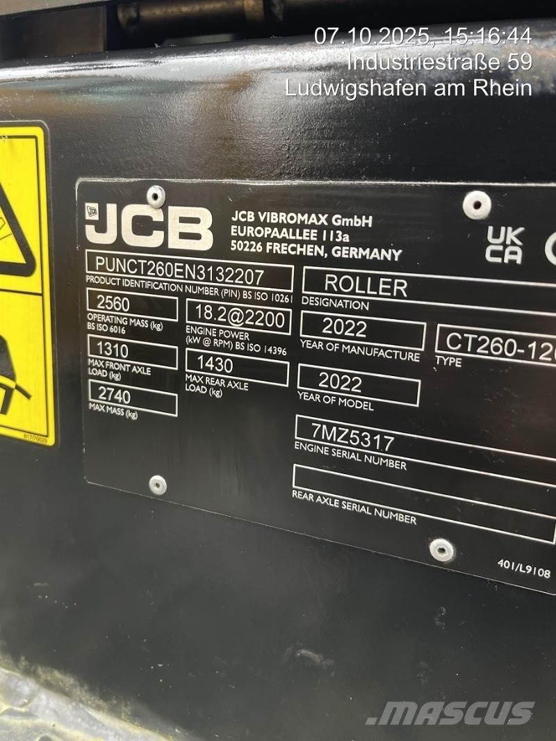 JCB CT260-120 Tromler
