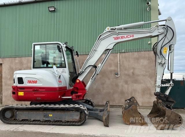 Takeuchi TB 260 Minigravemaskiner