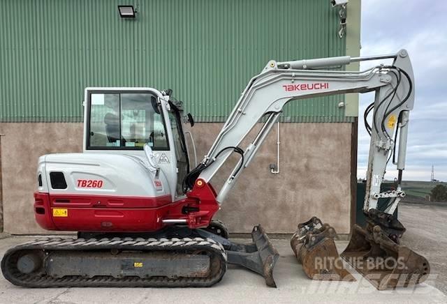 Takeuchi TB 260 Minigravemaskiner