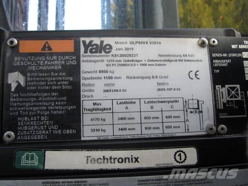 Yale GLP 55 VX LPG gaffeltrucks