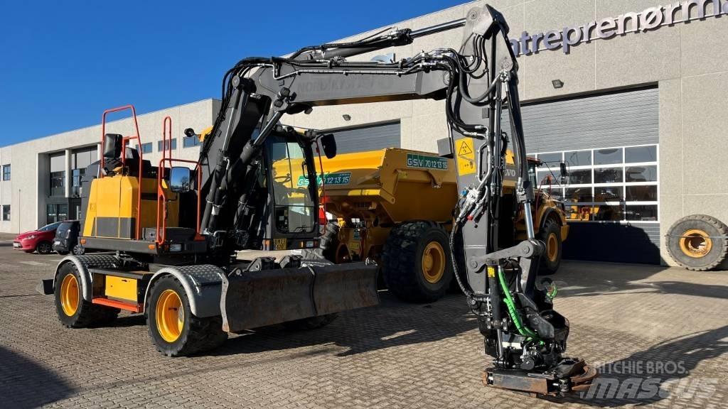 Volvo EWR130E Gravemaskiner på hjul