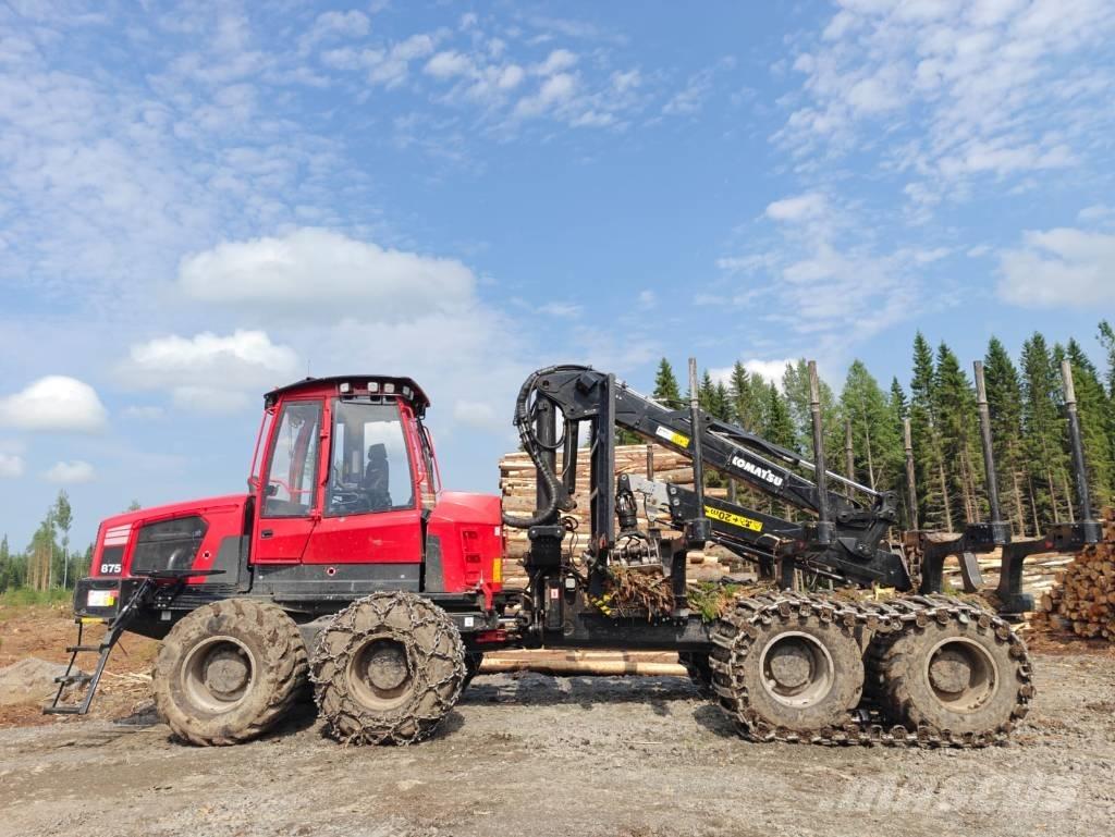 Komatsu 875 Udkørselsmaskiner