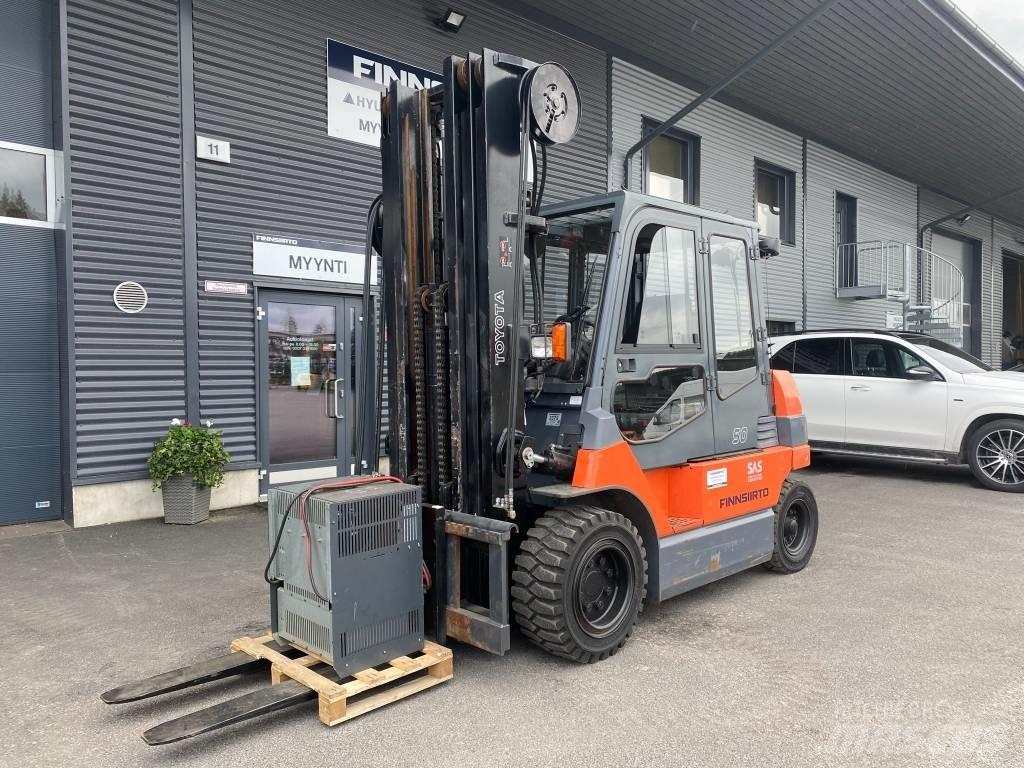 Toyota 7 FB MF 50 El gaffeltrucks