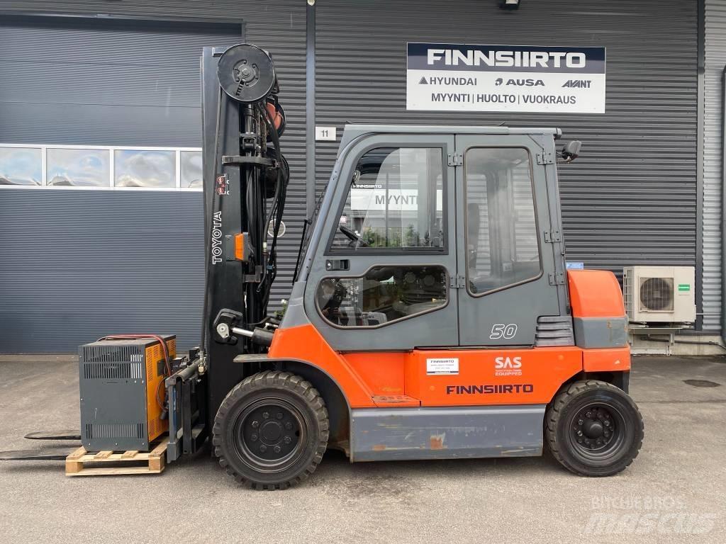 Toyota 7 FB MF 50 El gaffeltrucks