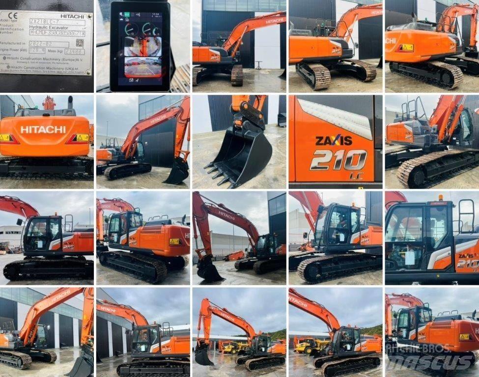 Hitachi ZX 210 LC-7 Gravemaskiner på larvebånd