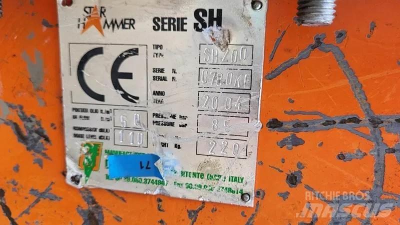 Star Hammer sh200 Hydraulik / Trykluft hammere