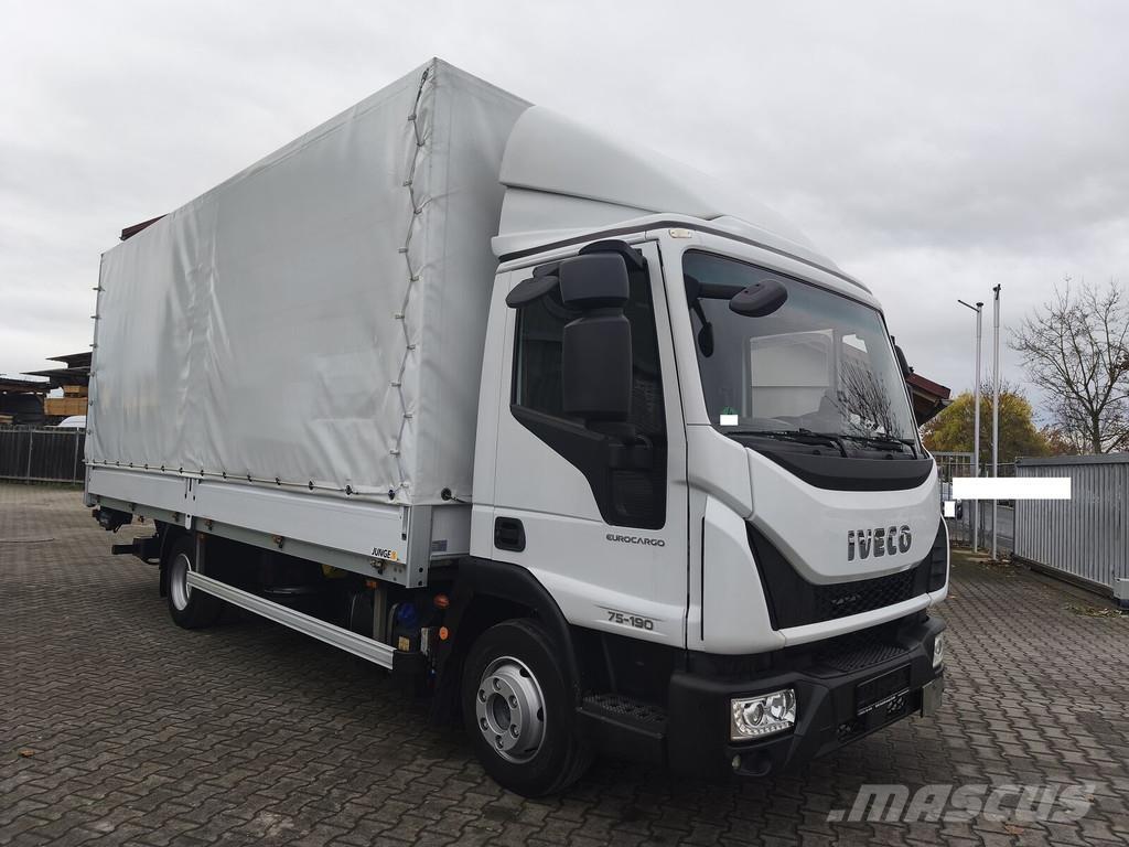 Iveco 75-190 Lastbil - Gardin