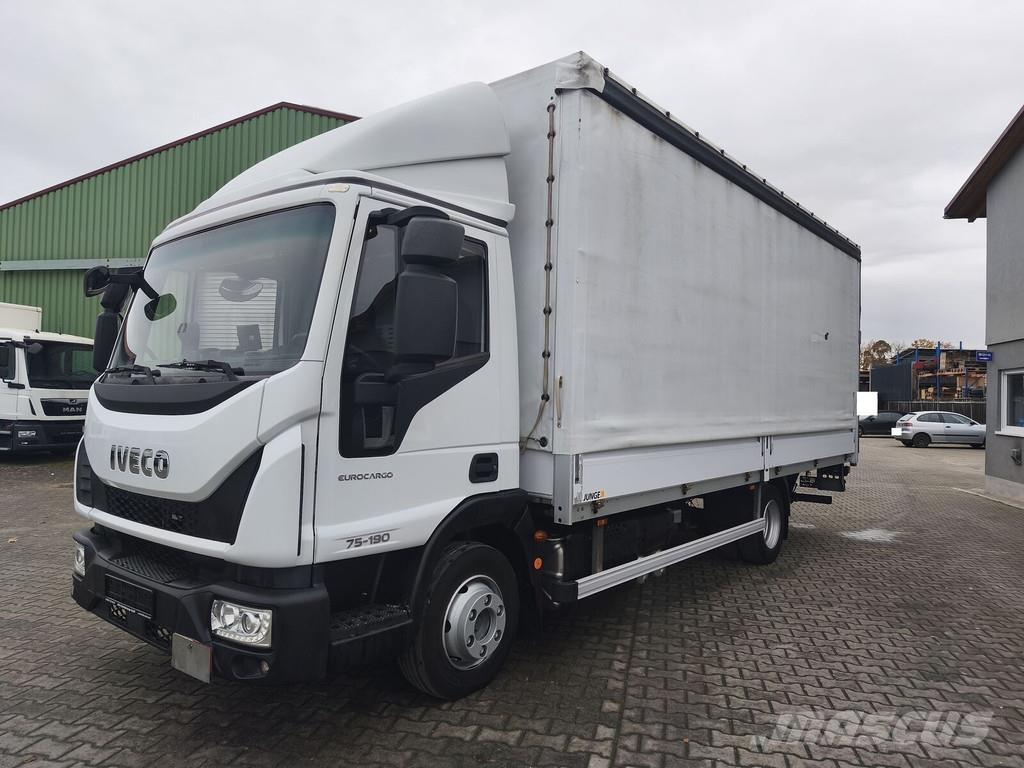 Iveco 75-190 Lastbil - Gardin