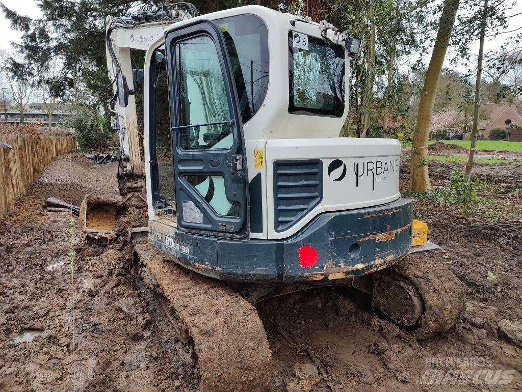 Hyundai 80cr9a Midi-gravemaskiner 7t - 12t