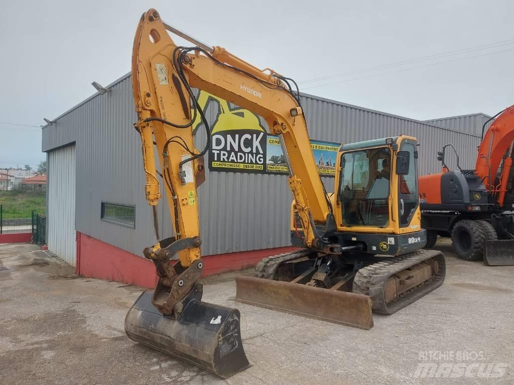 Hyundai R 80 CR Midi-gravemaskiner 7t - 12t