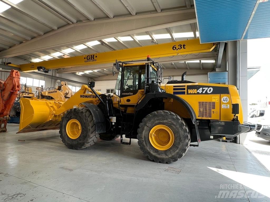 Komatsu Wa470-8 Læssemaskiner på hjul
